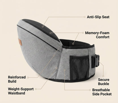 Cuddli™ Baby Hip Seat Carrier