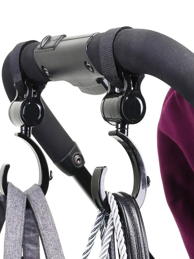 Hands-Free Stroller Clips