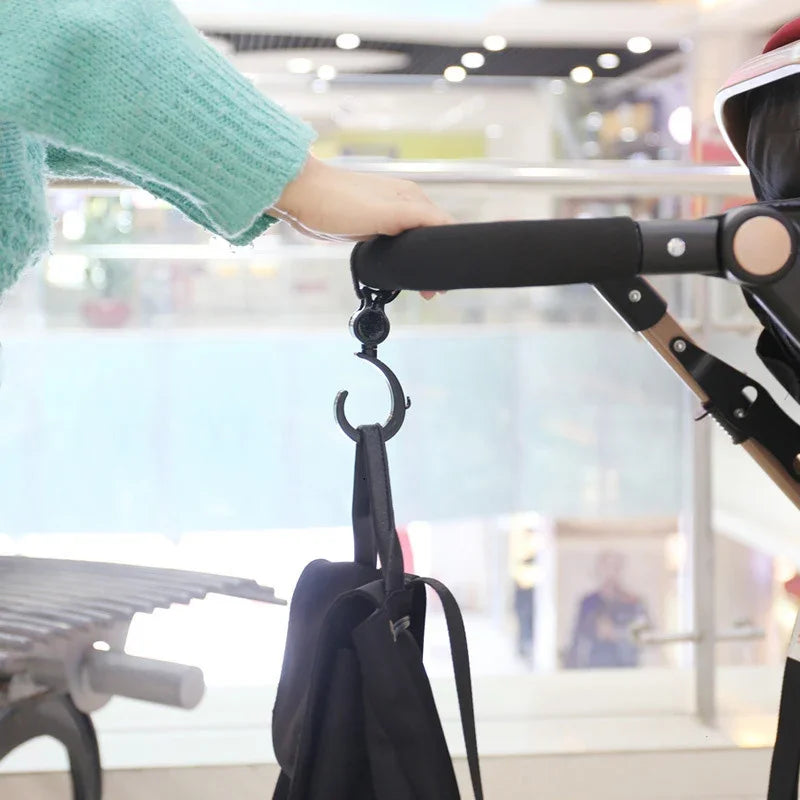 Hands-Free Stroller Clips